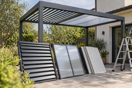 Kan man byta tak på en befintlig pergola?