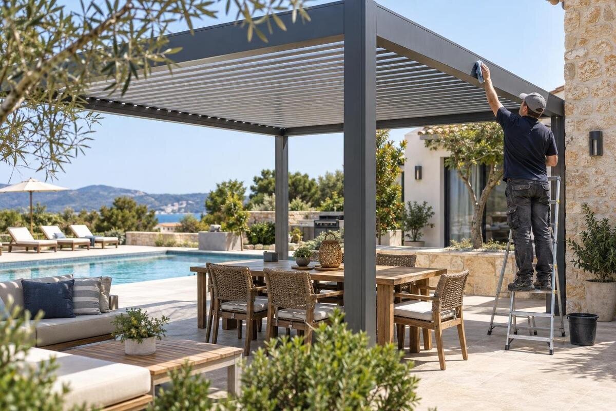 Pergola vid stuguthyrning – användning och skötsel