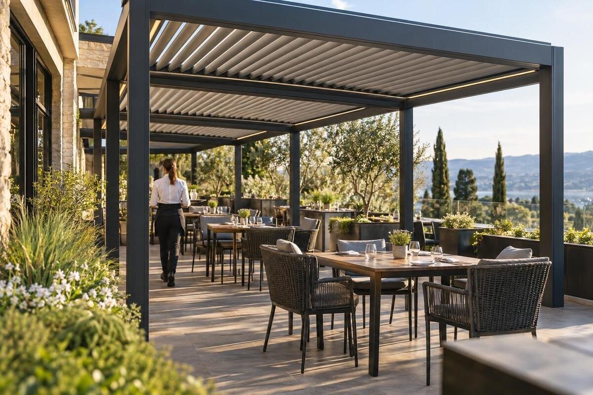 Så skriver du ett kravunderlag för en kommersiell pergola