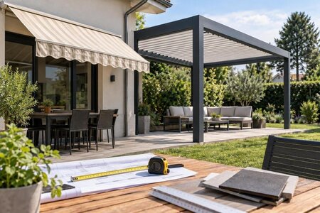 Byta ut en gammal markis mot pergola – vad ändras?