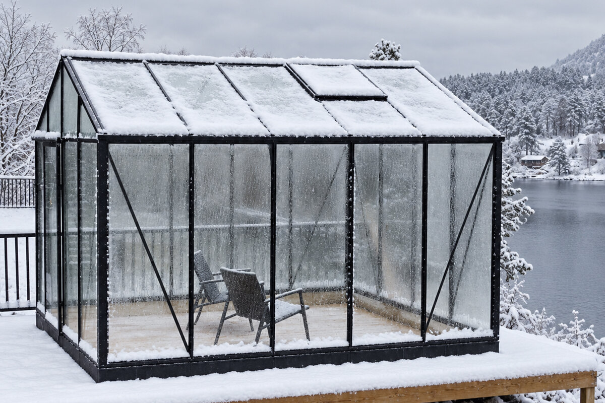 Så jämför du snölastuppgifter för växthus