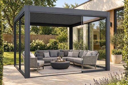 Planera en pergola för en liten eller smal terrass