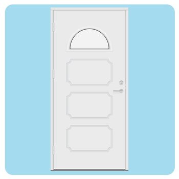 Panelingångsdörrar (Utåtgående)