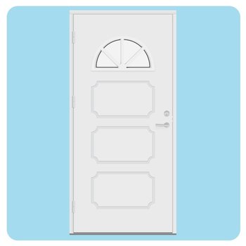 Panelingångsdörrar (Utåtgående)