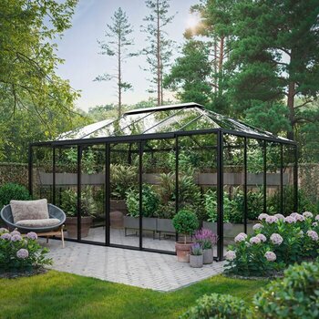 Växthus i pyramidform Bloomcabin Oasis