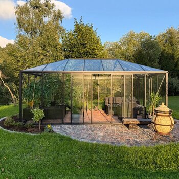 Växthus i pyramidform Bloomcabin Oasis