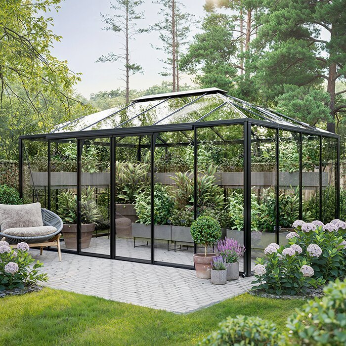 Växthus i pyramidform | Växthus i pyramidform Bloomcabin Oasis